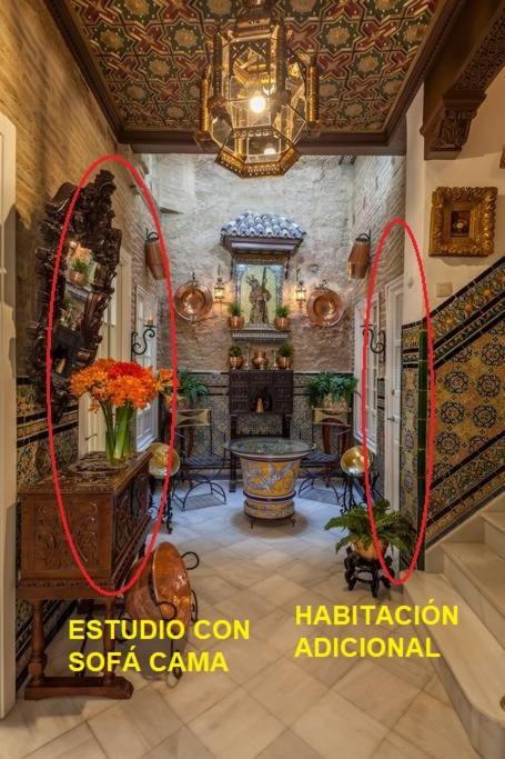 Pequeño palacete Calle Santas Patronas Sevilla Exterior foto
